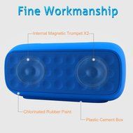 TecBillion Bluetooth 3.0 Portable Wireless Speaker, Total 6W Output Power with Enhanced Bass and Stereo Sound,... N16