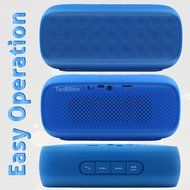 TecBillion Bluetooth 3.0 Portable Wireless Speaker, Total 6W Output Power with Enhanced Bass and Stereo Sound,... N18