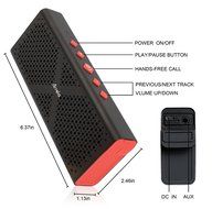 BS1 Ultra-Portable Bluetooth Speaker, Bluetooth 4.0 and Aux Line Connection, Built-in Mic and Auto Shut-off function... N2