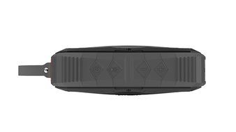Rugged Geek GEEKBEATS JOLT5 10W X-Bass Wireless Portable Bluetooth Speaker and Charger / USB Power Bank - Red.... N4