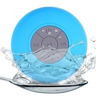 Deluxe water resistant portable Bluetooth speaker with suction cup 6 hour play time and built in mic. (Altavoz...