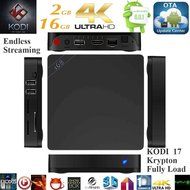 Kukele 2017 Latest Fully Loaded Unlocked Octa Core S912 Android 6.0 Marshmallow OTT Streaming Media Player [2G...