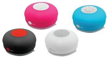 Supersonic SC1364BTPK Bluetooth Shower Speaker - Pink