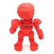 New Iron Man Wireless Bluetooth Speaker C-89 Mini Portable Children Style LED Light Speakers Stereo Music Player... N2