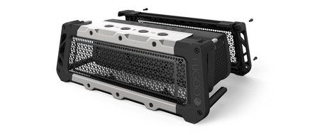 FUGOO Style XL- Portable Rugged Waterproof Bluetooth Speaker with Built in Speakerphone - Sand/Black - (Certified... N17