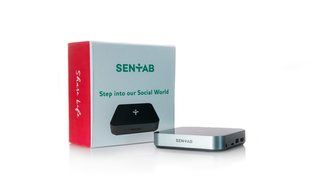 Sentab TV: Android TV box with EU adaptor