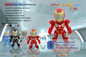 Apltch&reg; Portable Bluetooth Speaker Mini Doll Wireless Speaker Handfree Call Mic Support TF Card U-Disk AUX FM... N3