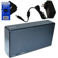 Sony SRS-X55 Powerful Compact 30 Watts Portable Bluetooth &amp; NFC Speaker (International Version) + Charging AC...