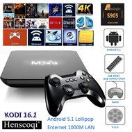 Henscoqi MXQ PRO 4K Android TV Box Amlogic S905 Android 5.1 Lollipop Streaming Media Player 1000M LAN Kodi 16.1...