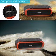 PECHAM P16 Fashion IPX6 Waterproof Bluetooth Speakers Wireless 10W Drivers Bass Stereo Sound Portable Universal... N10