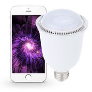 Global-store Bluetooth Smart LED Light Bulb Speaker Multicolored Dimmable Color Changing Decorative Party Lighting...