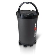 Axess SPBT1032-BK Portable Bluetooth Indoor/Outdoor 2.1 Hi-Fi Loud Speaker with Digital Screen, SD Card, USB,... N4