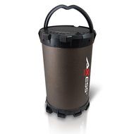 Axess SPBT1032-BK Portable Bluetooth Indoor/Outdoor 2.1 Hi-Fi Loud Speaker with Digital Screen, SD Card, USB,... N11