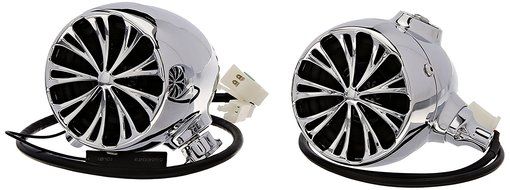 Kuryakyn 834 Bluetooth Sound of Chrome Speaker Assembly