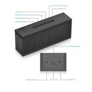 AELEC SoundTorch Bluetooth Speakers Portable Wireless Stereo Bluetooth 4.0 Mini Lightweight Speaker, Black N7
