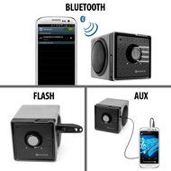 GOgroove BlueSYNC BX Portable Multimedia Bluetooth Speaker with NFC Technology and Removable Battery - Works With... N3