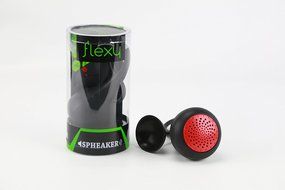 Flexy - Wireless Bluetooth Water Resistant Multi Purpose Speaker for Shower, Bike anywhere you go (Black)