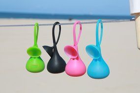 Flexy - Wireless Bluetooth Water Resistant Multi Purpose Speaker for Shower, Bike anywhere you go (Black) N9