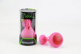 Flexy - Wireless Bluetooth Water Resistant Multi Purpose Speaker for Shower, Bike anywhere you go (Black) N14