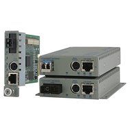 Omnitron Systems 10/100BASE-TX UTP to 100BASE-FX Media Converter and Network Interface Device