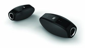 Damson Oyster Bluetooth Speaker - Black N3
