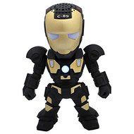 New Iron Man Wireless Bluetooth Speaker C-89 Mini Portable Children Style LED Light Speakers Stereo Music Player... N10