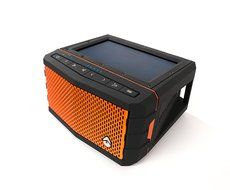 Ecoxgear Sol Jam Solar-powered Waterproof Speaker (orange)