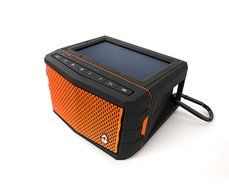 Ecoxgear Sol Jam Solar-powered Waterproof Speaker (orange) N3