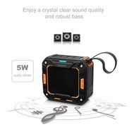 Vodool Bluetooth 3.0 Portable Wireless Bluetooth Speakers ,Waterproof Shockproof Dustproof Speaker 2000mAh ,Waterproof... N8