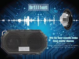Portable Wireless Bluetooth Speakers - Willful Outdoor Wireless Speakers Waterproof with Subwoofer,Microphone,... N25