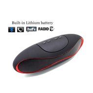 JS-BASE Bluetooth 3.0 Speaker with NFC, Wireless Portable Stereo Sound Speaker with Microphone,Support FM &amp; TF...