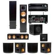 Klipsch RF-7 II 7.1 Home Theater System-SW-310 (black) Onkyo TX-NR838 7.2