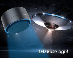 XENCEN Mini Portable LED Bluetooth Speakers ,Wireless Speaker Lamp With Coloful Ligths Bass Speaker For Iphone... N23
