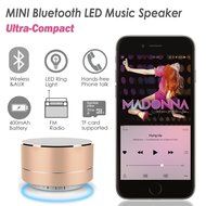 XENCEN Mini Portable LED Bluetooth Speakers ,Wireless Speaker Lamp With Coloful Ligths Bass Speaker For Iphone... N25