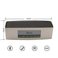 Portable Bluetooth Speaker, SUFUM High-performance Cubic Wireless Mini Stereo Speakers for iPhone,Samsung,LG,iPad... N16