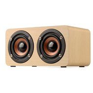 EASYOWN Portable Wireless Wooden Bluetooth Speaker, 10W Output Bluetooth Loudspeaker with Enhanced Bass, Compatible...