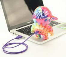 Imixid Audiobots 7.0 Bluetooth Powered Speakerbot (Tye Dye)