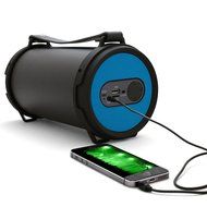 Tyler Portable Wireless Bluetooth Speaker TWS403-BL, Indoor/Outdoor 2.1 Hi-Fi Stereo Cylinder Loud Speaker, with... N4