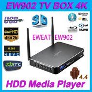 Luckymall Eweat EW902 Android TV Box, SATA Realtek Rtd1195 4K 3D TV Network Media Player 1GB/8GB Ethernet WIFI...