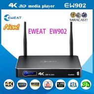 Luckymall Eweat EW902 Android TV Box, SATA Realtek Rtd1195 4K 3D TV Network Media Player 1GB/8GB Ethernet WIFI... N2