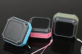 Gift Pro KBS-168 Portable Waterproof Wireless Bluetooth Speakers Built-in Micphone Support/Amplifier FM Radio... N5
