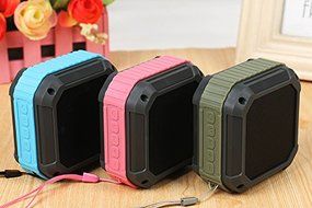 Gift Pro KBS-168 Portable Waterproof Wireless Bluetooth Speakers Built-in Micphone Support/Amplifier FM Radio... N7