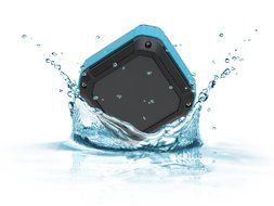 SoundPlus S100 Portable Outdoor Bluetooth 4.0 Waterproof Speaker &ndash; 5V 800mAh Battery Delivers 8-Hour Play Time...