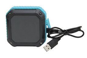 SoundPlus S100 Portable Outdoor Bluetooth 4.0 Waterproof Speaker &ndash; 5V 800mAh Battery Delivers 8-Hour Play Time... N5