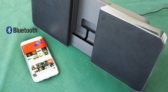 Portable Bluetooth Stereo System, Big Wireless Speaker for Smart Phones, Tablets, Android or iPod N3