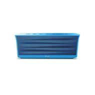 iLuv Rechargeable Splash-resistant Stereo Bluetooth Speaker with Jump-Start Technology-Blue N2