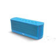 iLuv Rechargeable Splash-resistant Stereo Bluetooth Speaker with Jump-Start Technology-Blue N5
