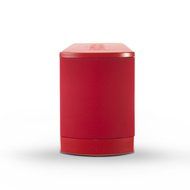 iLuv Rechargeable Splash-resistant Stereo Bluetooth Speaker with Jump-Start Technology-Blue N19