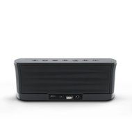 iLuv Rechargeable Splash-resistant Stereo Bluetooth Speaker with Jump-Start Technology-Blue N23