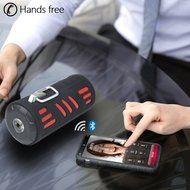 Blusmart Wireless Waterproof Bluetooth Speaker 4400 mAh Portable Power Bank Charger SOS Emergency Flash Light... N5